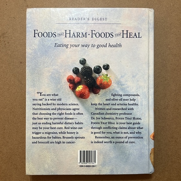 Foods Harm Heal Book - Picture 2 of 2